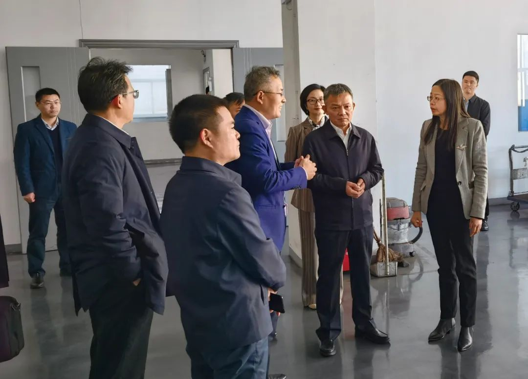 Cao Longcan, Mayor of Bengbu, visited Yuling New Energy